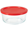 Pyrex® Storage Red 7 Cup Round