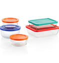 Pyrex® Storage Coloured 10 Piece Set
