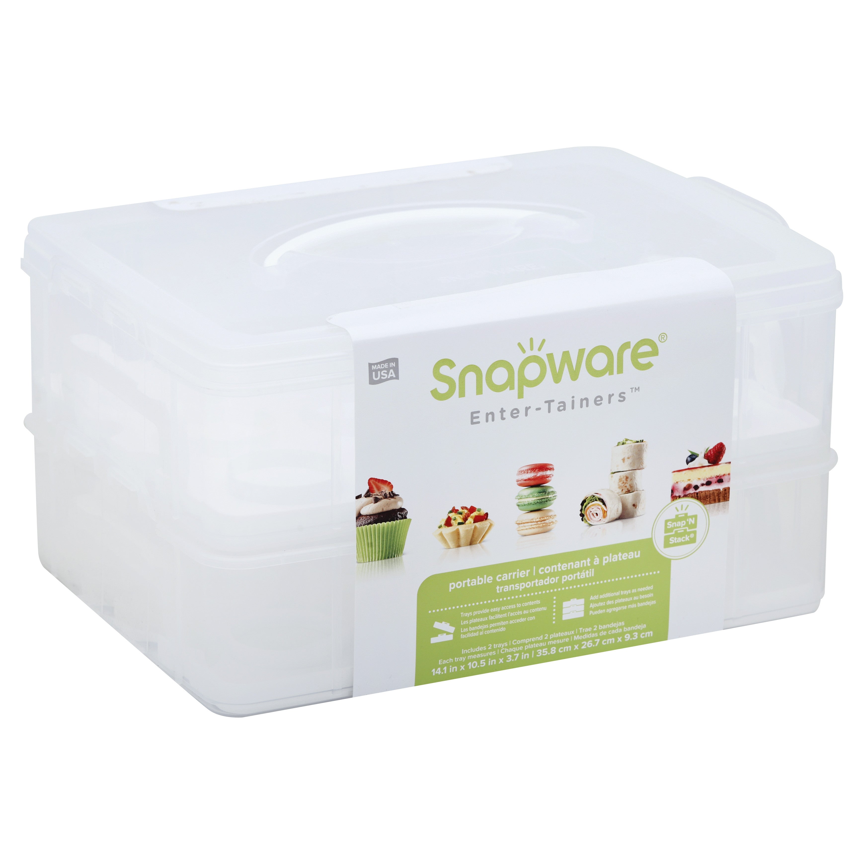 Snapware® 2 Layer Cup Cake Carrier