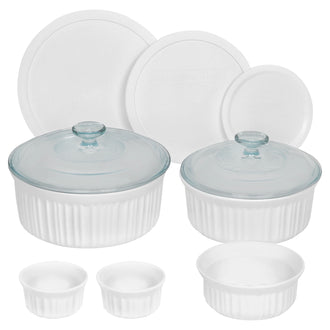 Corningware® French White 10 Piece Set White