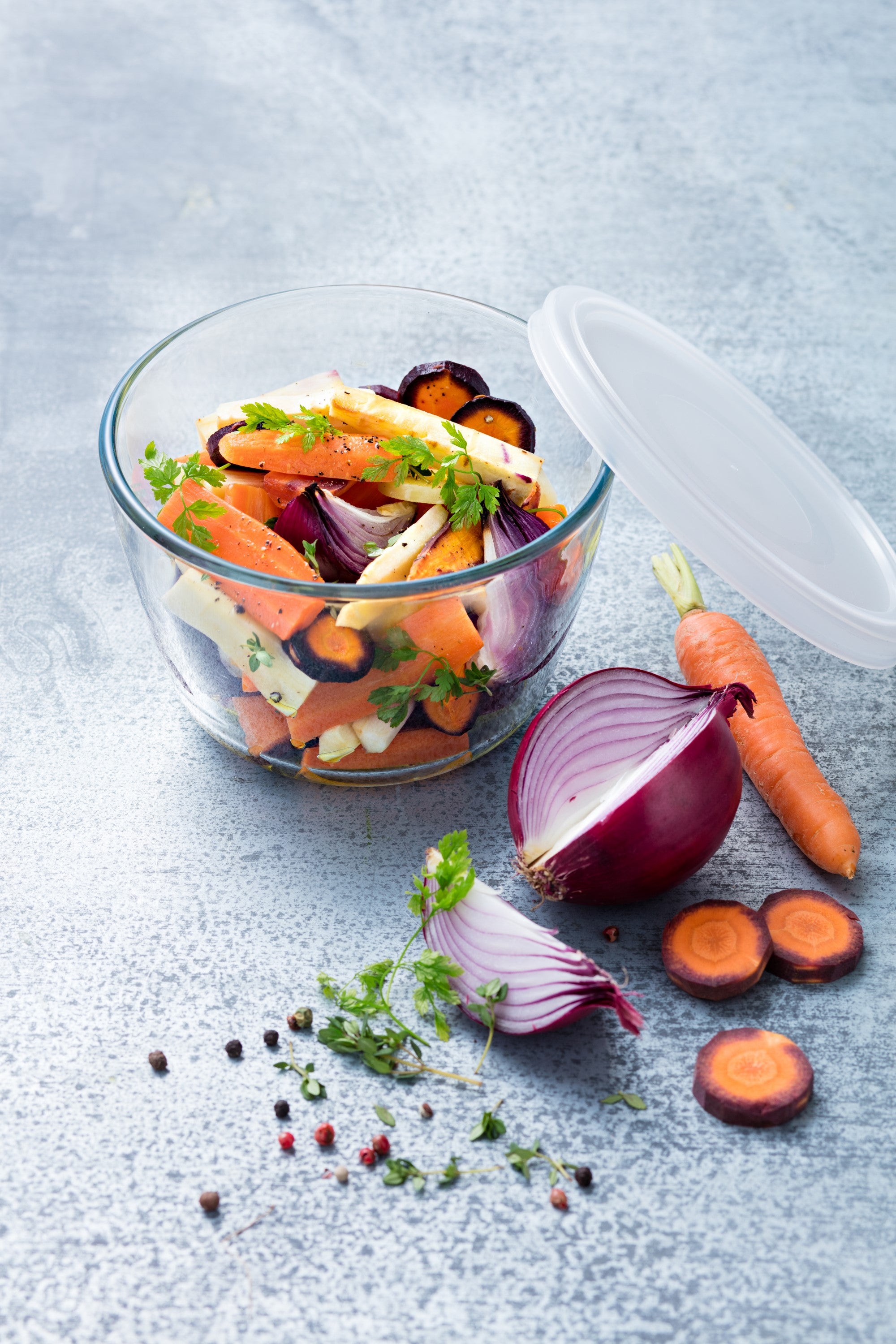 CLEARANCE PYREX® Cook & Freeze Round Storage 1.6L