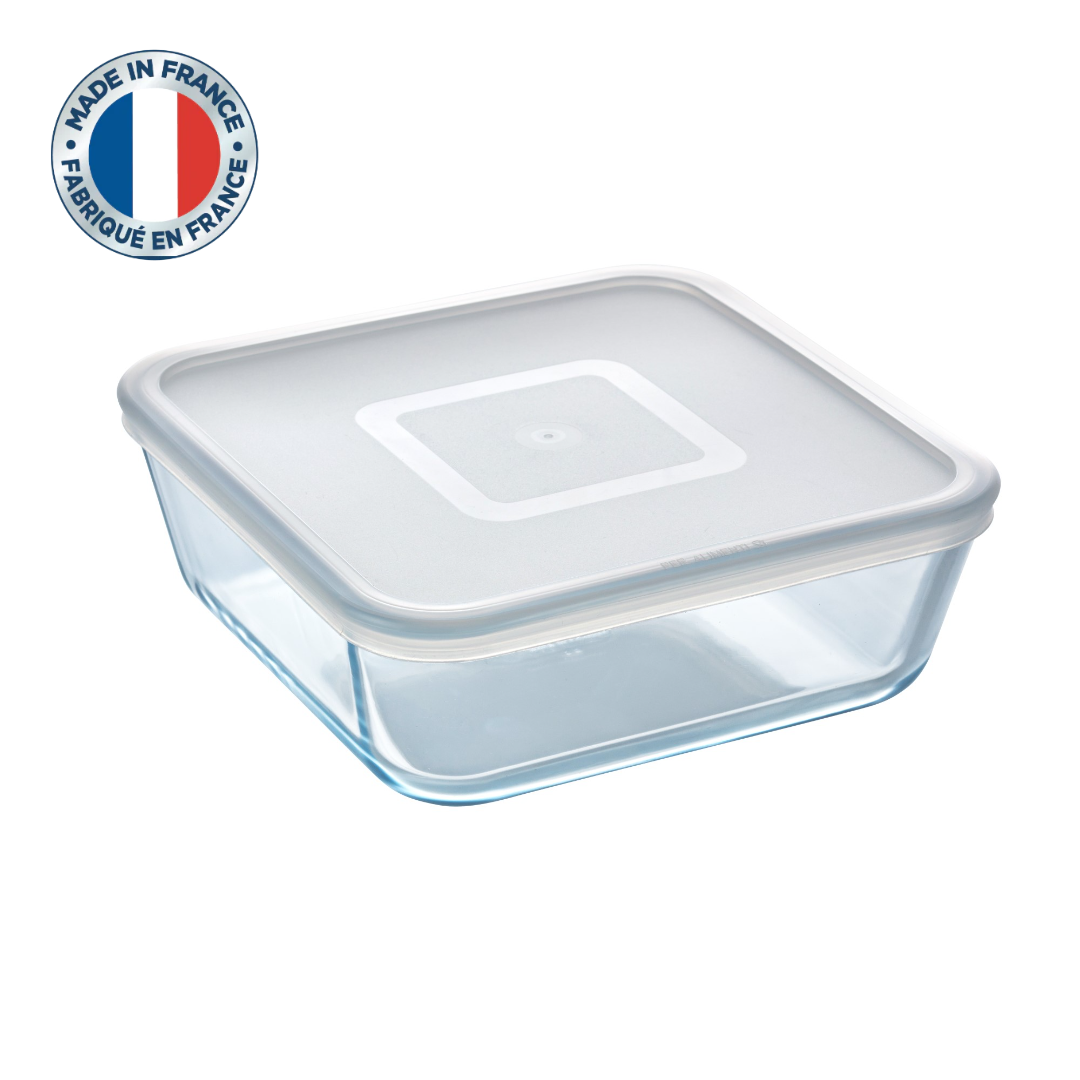 PYREX® Cook & Freeze Square Storage 2L