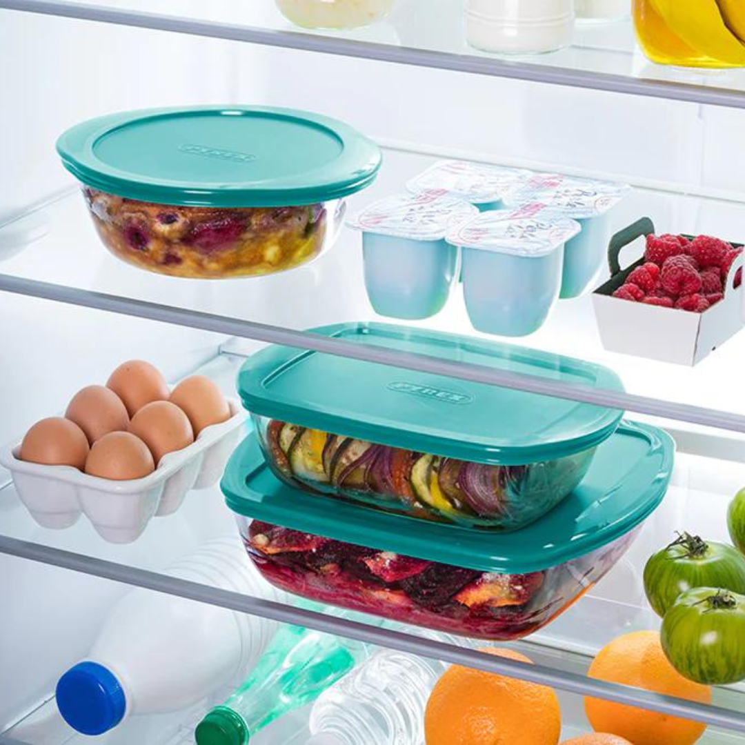 Pyrex Storage Drawer PYREX® Cook & Store XL Rectangle Roaster Storage 4.9L – Global Kitchen ...