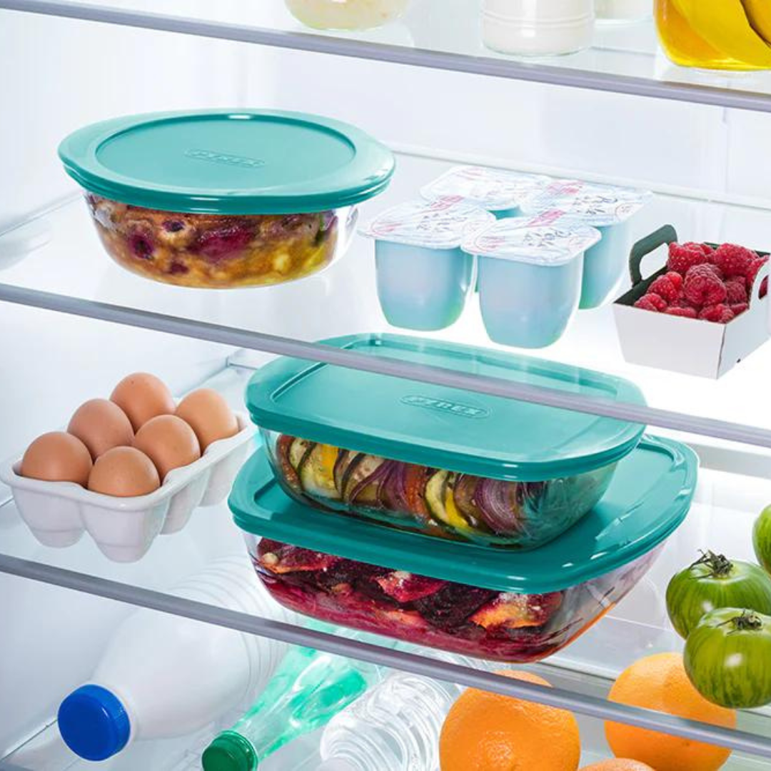 PYREX® Cook & Store Square Storage 2.2L