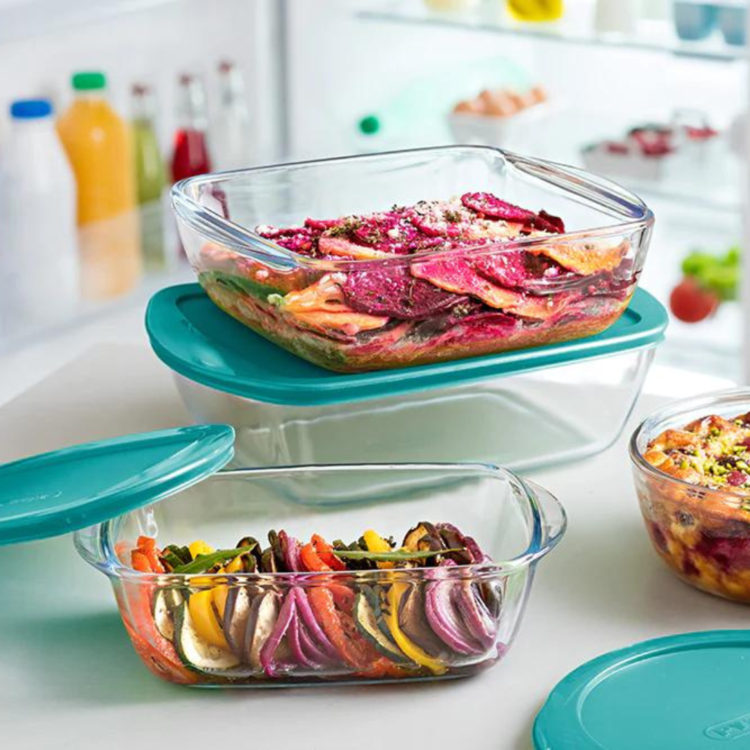 PYREX® Cook & Store Square Storage 2.2L