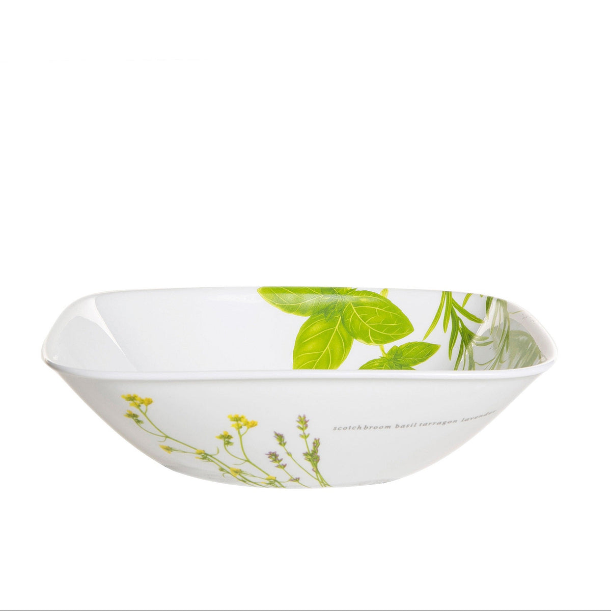 Corelle® SQ RND European Herbs Soup/Cereal Bowl 680mL