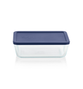 Pyrex® Storage Blue 3 Cup Rectangle