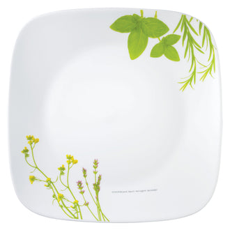 Corelle® Square European Herbs Dinner Plate 26.7cm