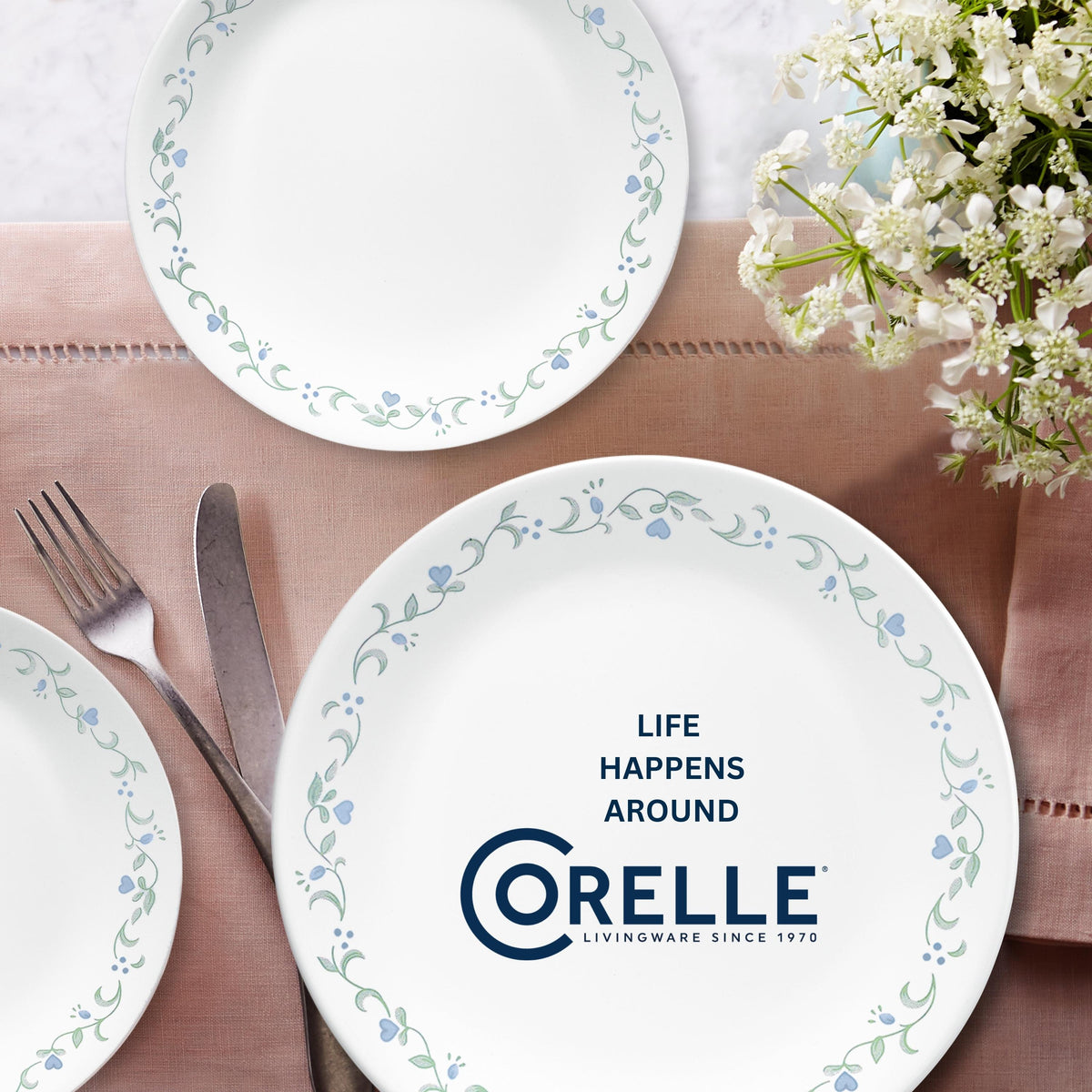 Corelle® Country Cottage 12 Piece Dinner Set – Global Kitchen Brands ...