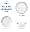 CLEARANCE Corelle® Paloma 12 Piece Dinner Set