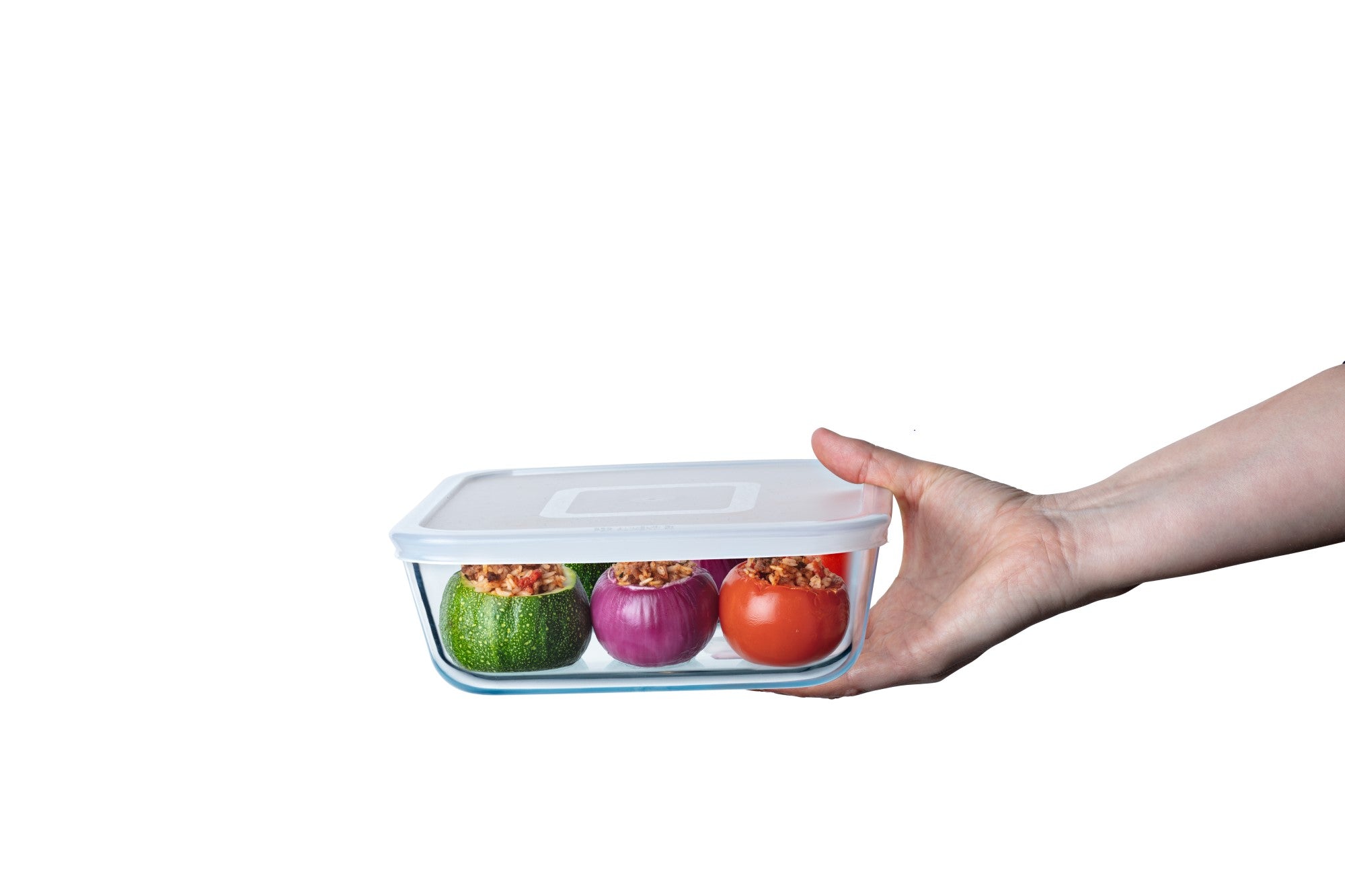 PYREX® Cook & Freeze Square Storage 2L