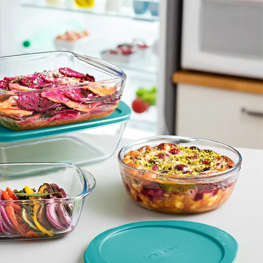 PYREX® Cook & Store Round Storage 2.3L