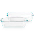 Pyrex® Deep Dish 2 Piece Set (3L & 4.7L)