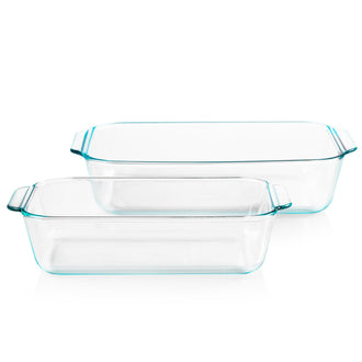 Pyrex® Deep Dish 2 Piece Set (3L & 4.7L)