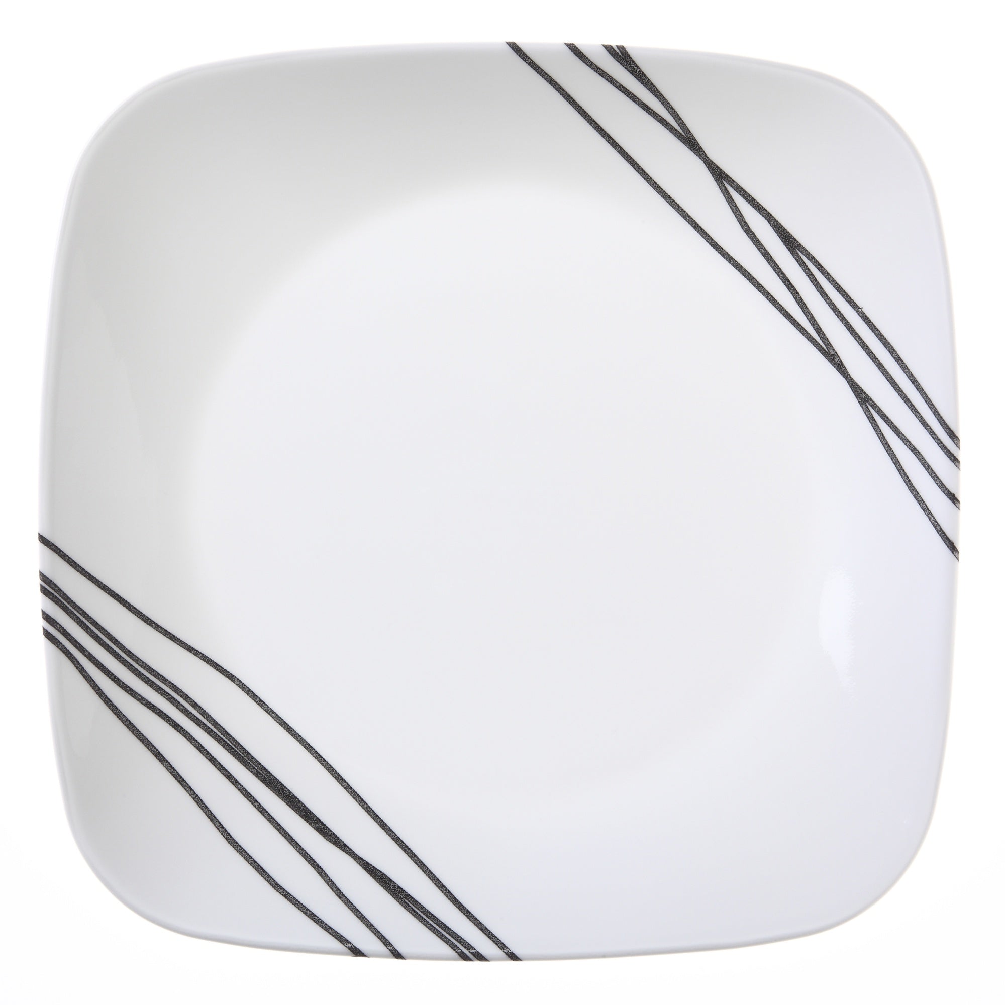 Corelle® Square Simple Sketch Luncheon Plate 22.9cm
