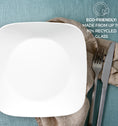 Corelle® Square Pure White 12 Piece Dinner Set