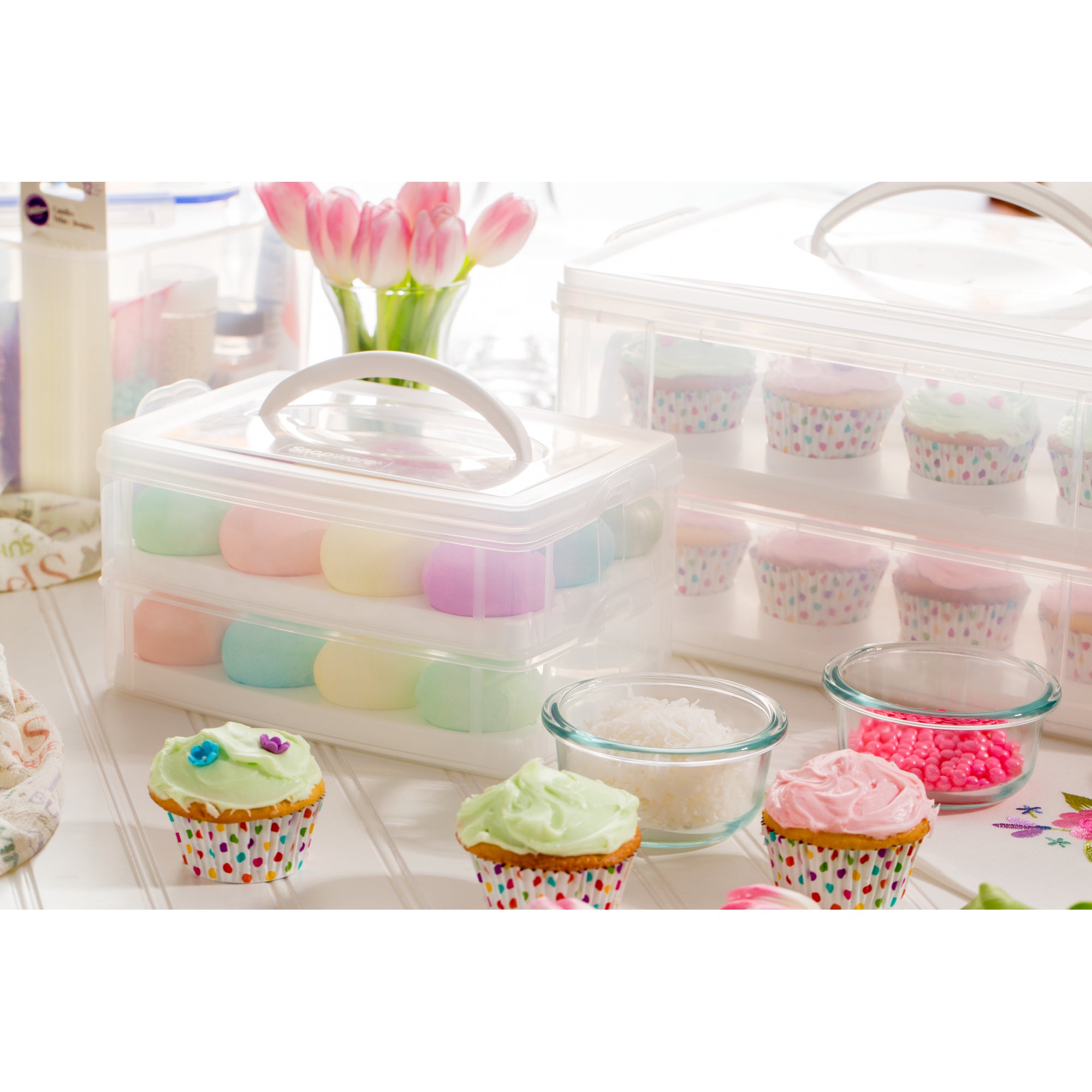 Snapware® 2 Layer Cup Cake Carrier